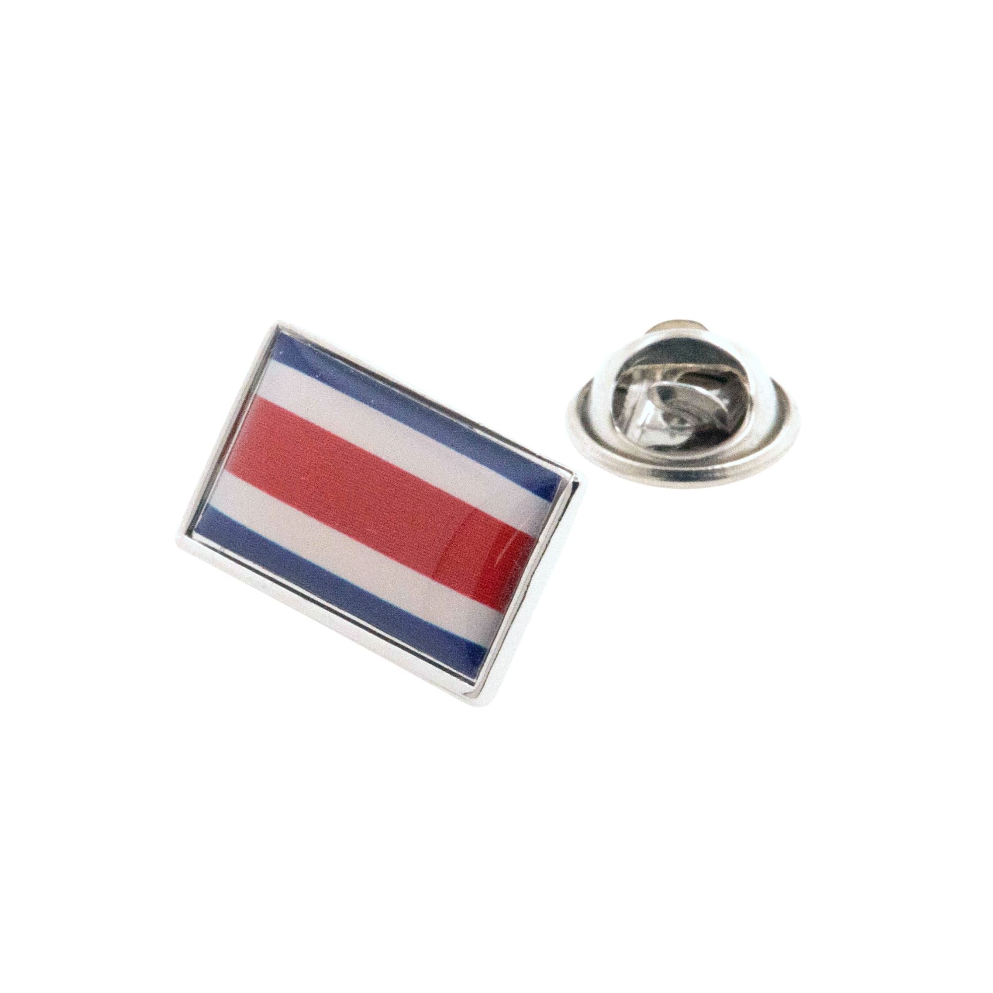 Flag of Costa Rica Lapel Pin Lapel Pin Clinks