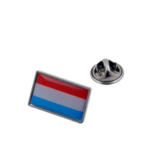 Flag of Luxembourg Lapel Pin Lapel Pin Clinks