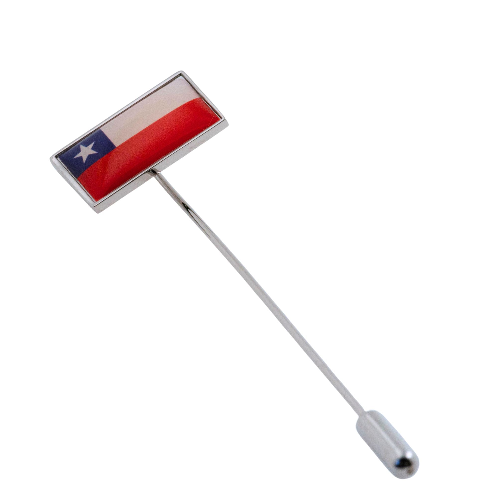 Flag of Chile Stick Pin Lapel Pin Clinks