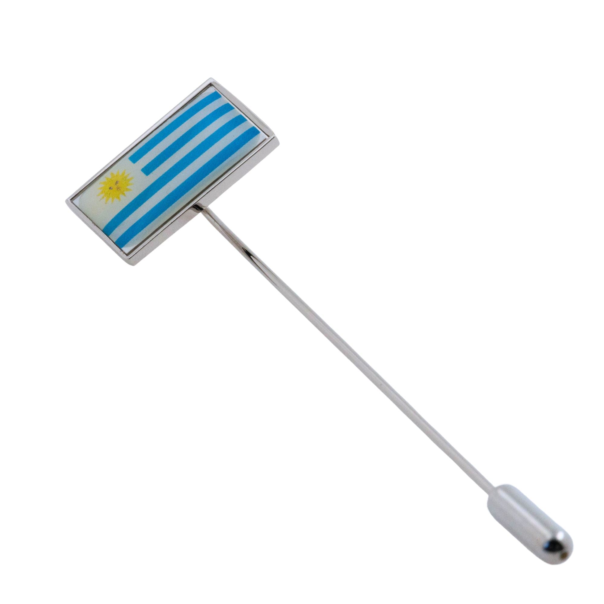 Flag of Uruguay Stick Pin Lapel Pin Clinks