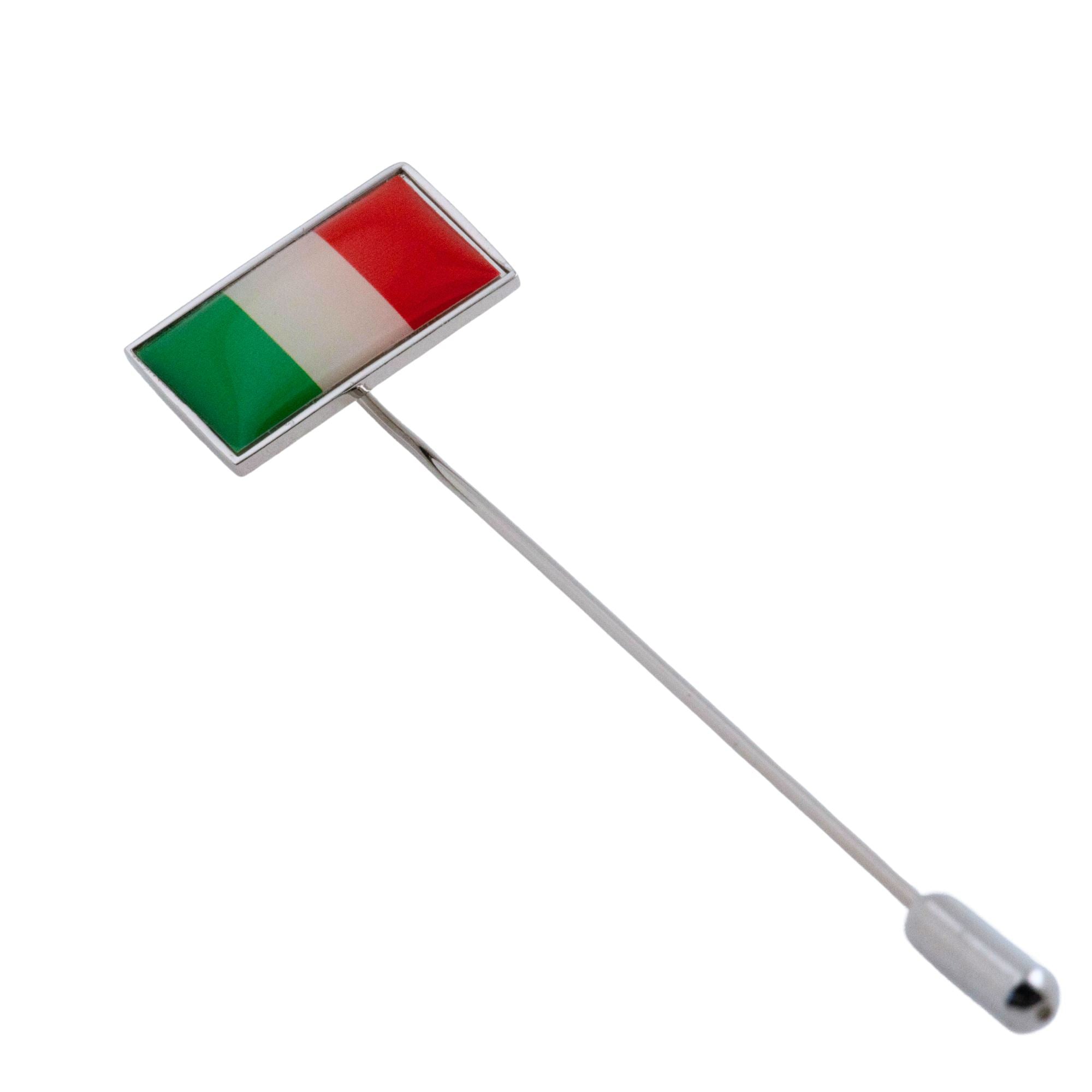 Flag of Italy Stick Pin Lapel Pin Clinks