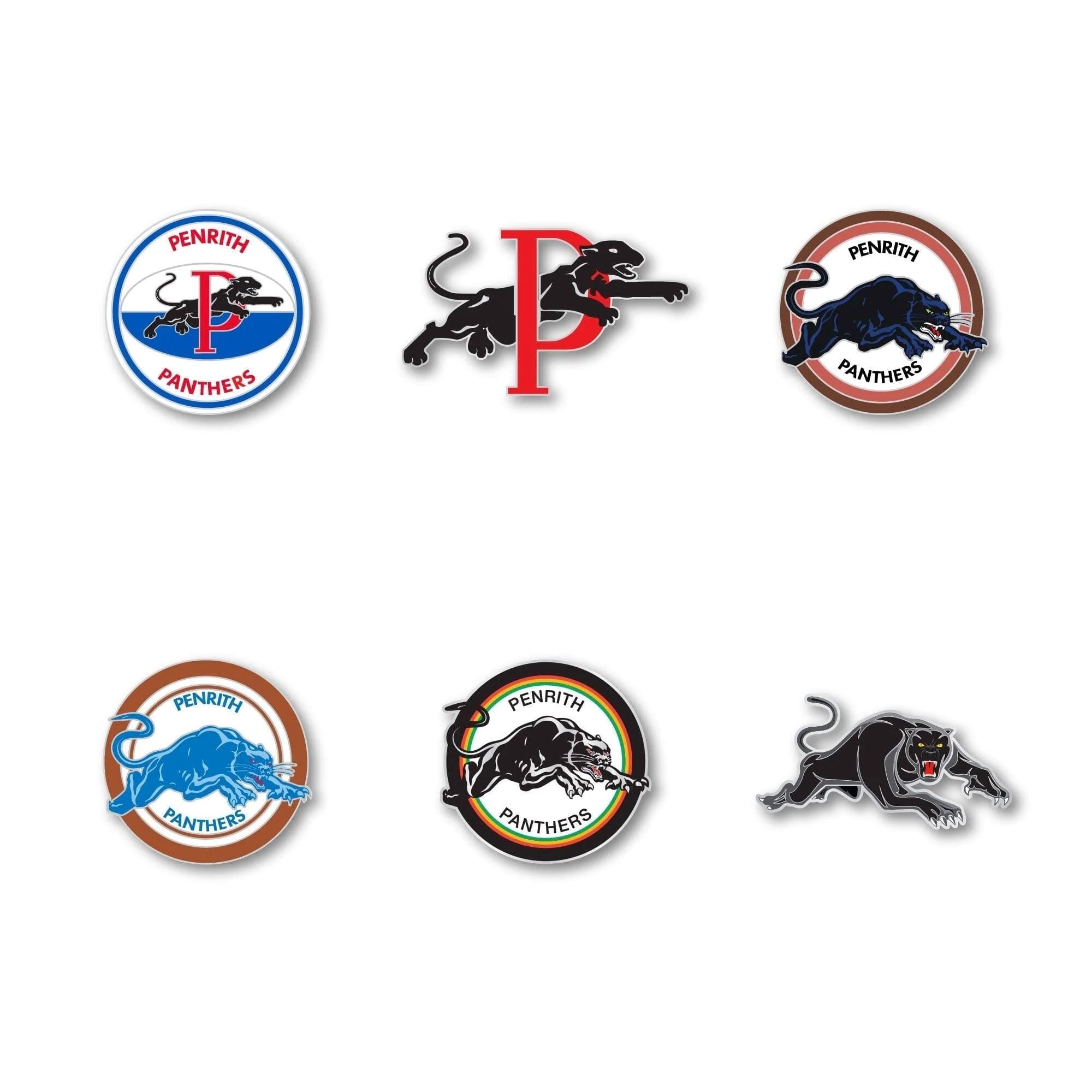 Penrith Panthers Logo NRL Pin Set Lapel Pin Clinks Default 