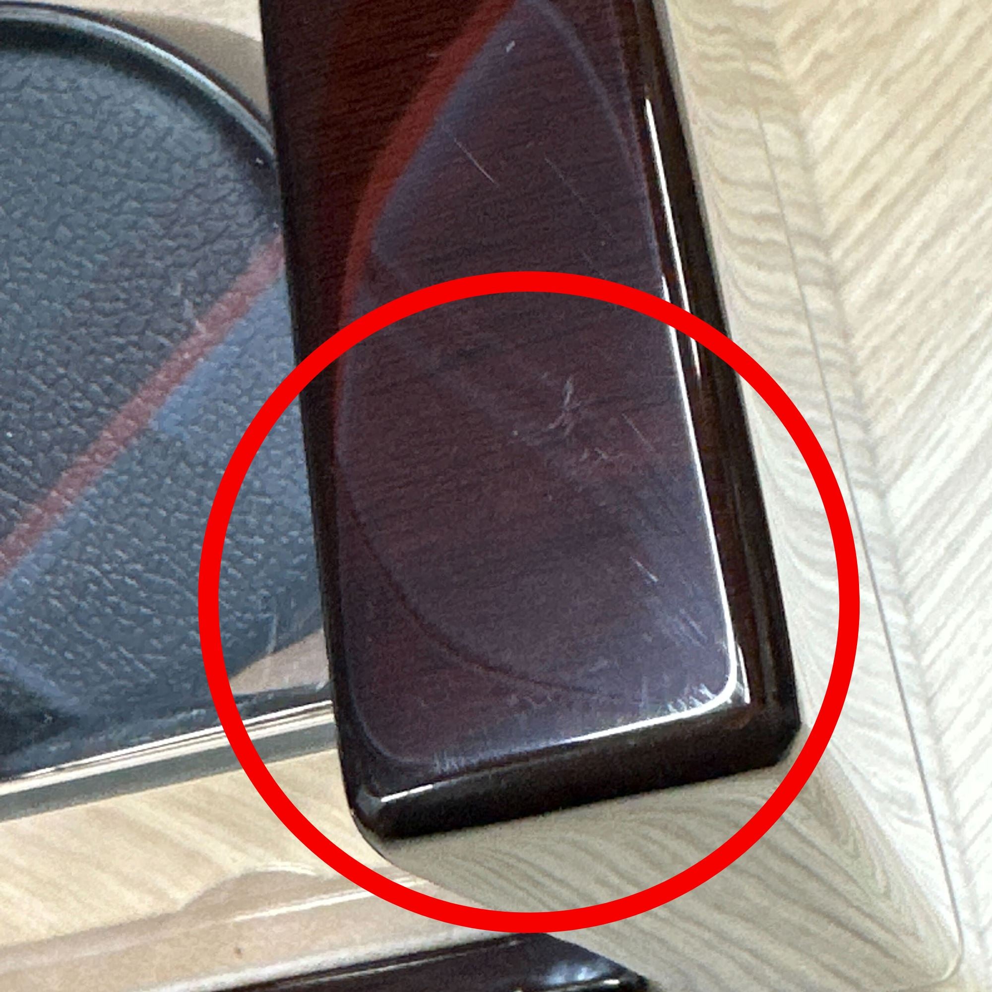 Seconds - Waratah Watch Winder Box for 1 Watch in Mahogany (a) Seconds Clinks