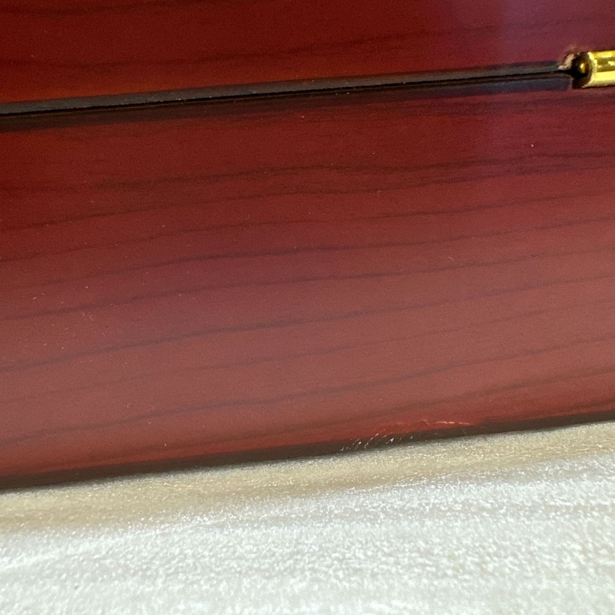 Seconds - 12-20 CT Cherry Cigar Humidor Spanish Cedar Box for Cigars (a) Seconds Clinks