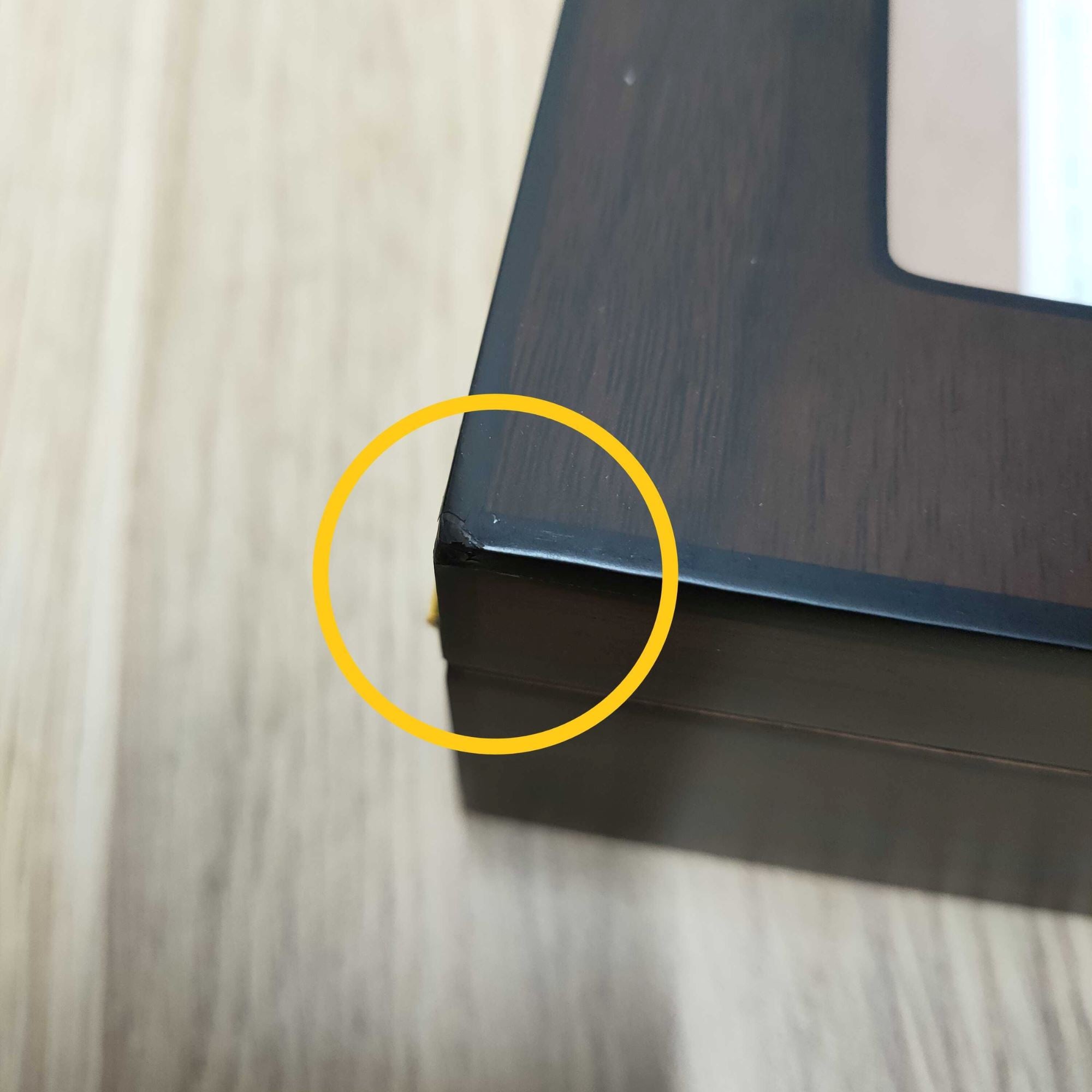 Seconds - 20 CT Walnut Cigar Humidor Box for Cigars Seconds Clinks