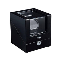 Seconds - Waratah Watch Winder Box for 1 Watch (Black) Seconds Clinks
