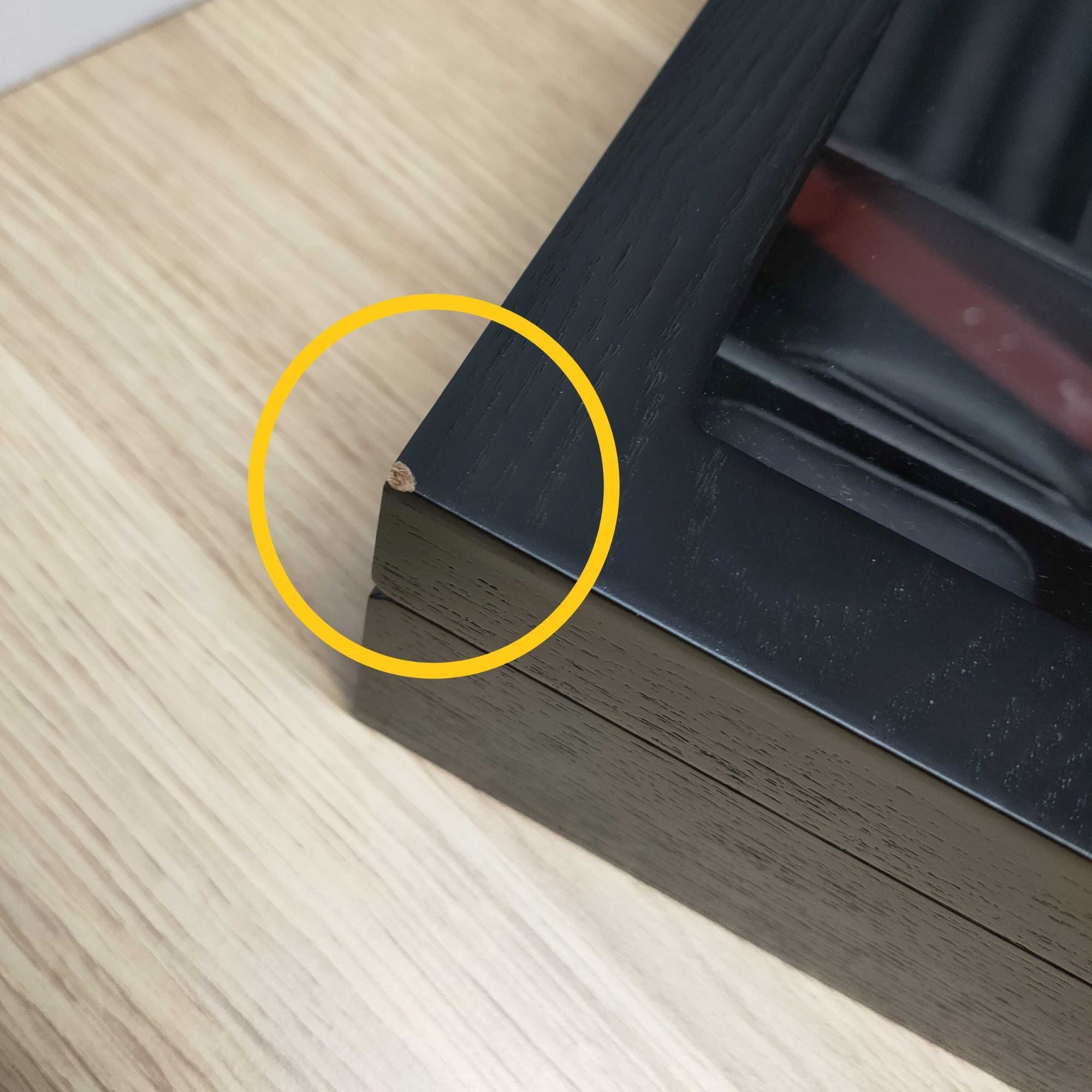 Seconds - Black Wooden Watch Box for 8 Watches+ Organiser (a) Seconds Clinks