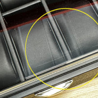 Seconds - Black Wooden Watch Box for 10 Watches Seconds Clinks