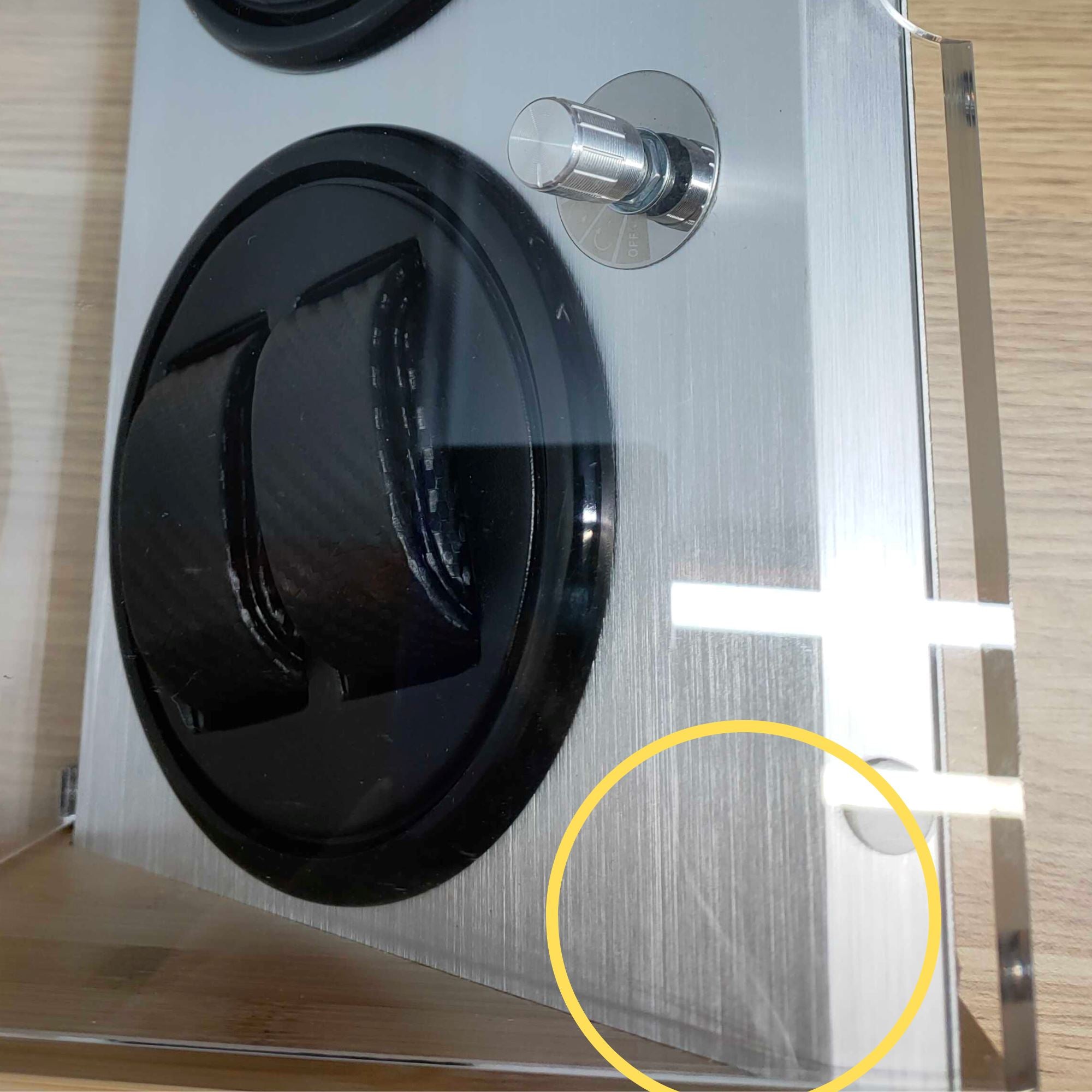 Seconds - BLAQ Watch Winder Box 4 Watches in Aluminum & Bamboo Seconds Clinks