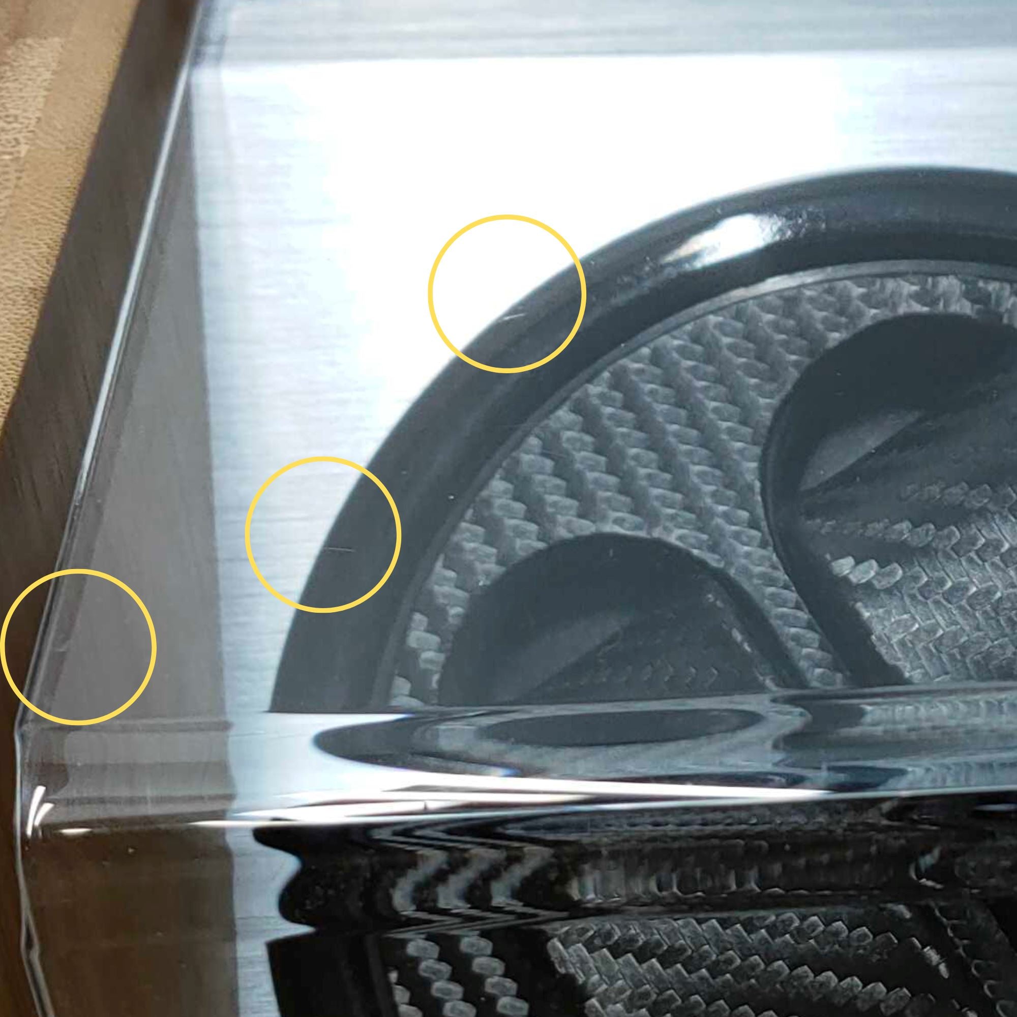 Seconds - BLAQ Watch Winder Box 2 Watches in Aluminum & Bamboo (a) Seconds Clinks