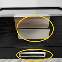 Seconds - Black Wooden Watch Box for 10 Watches with a Drawer (e) Seconds Clinks