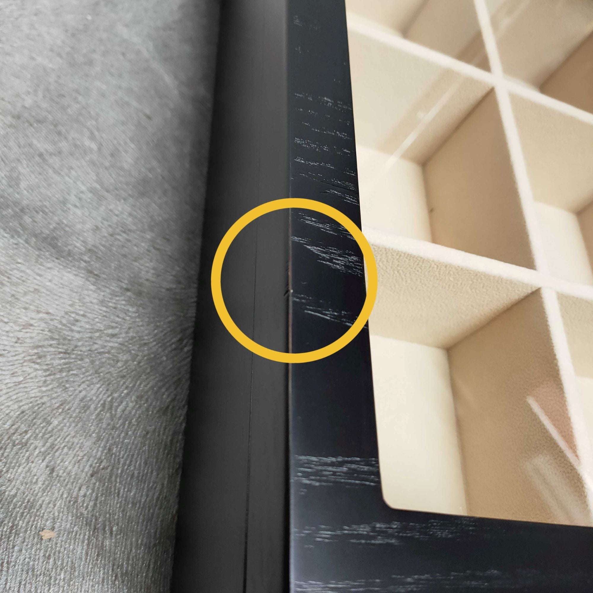 Seconds - Black Wooden Tie Box for 9 Seconds Clinks