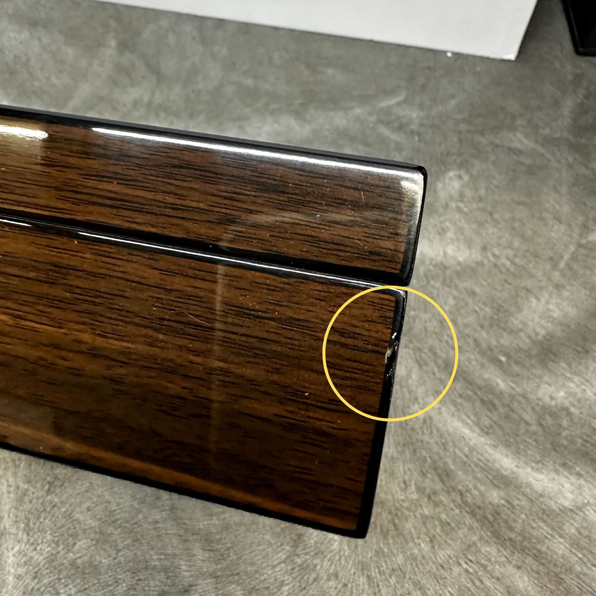 Seconds - 12-20 CT Walnut Cigar Humidor Spanish Cedar Box for Cigars Seconds Clinks