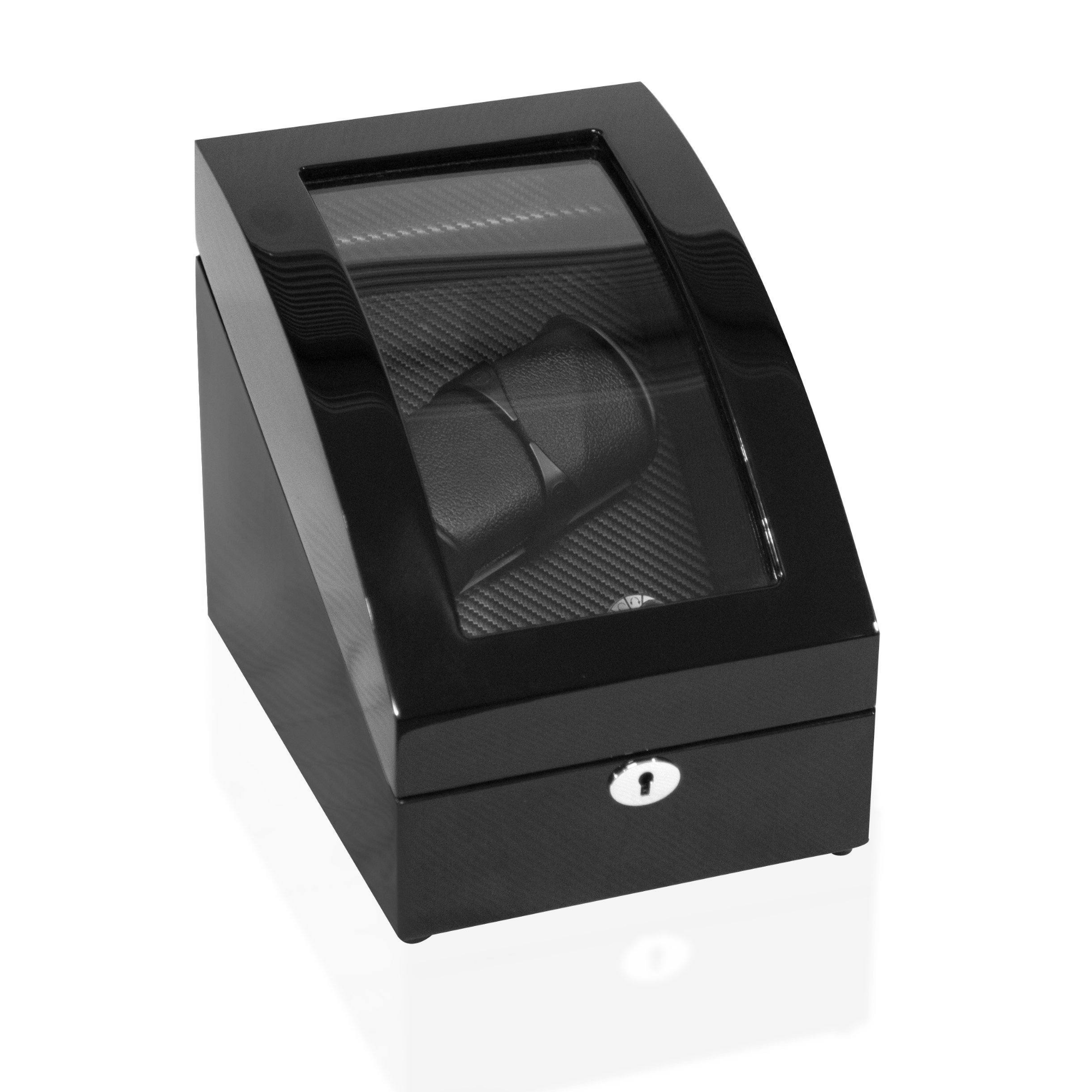 Seconds - Avoca Watch Winder Box for 2+3 Watches in Black