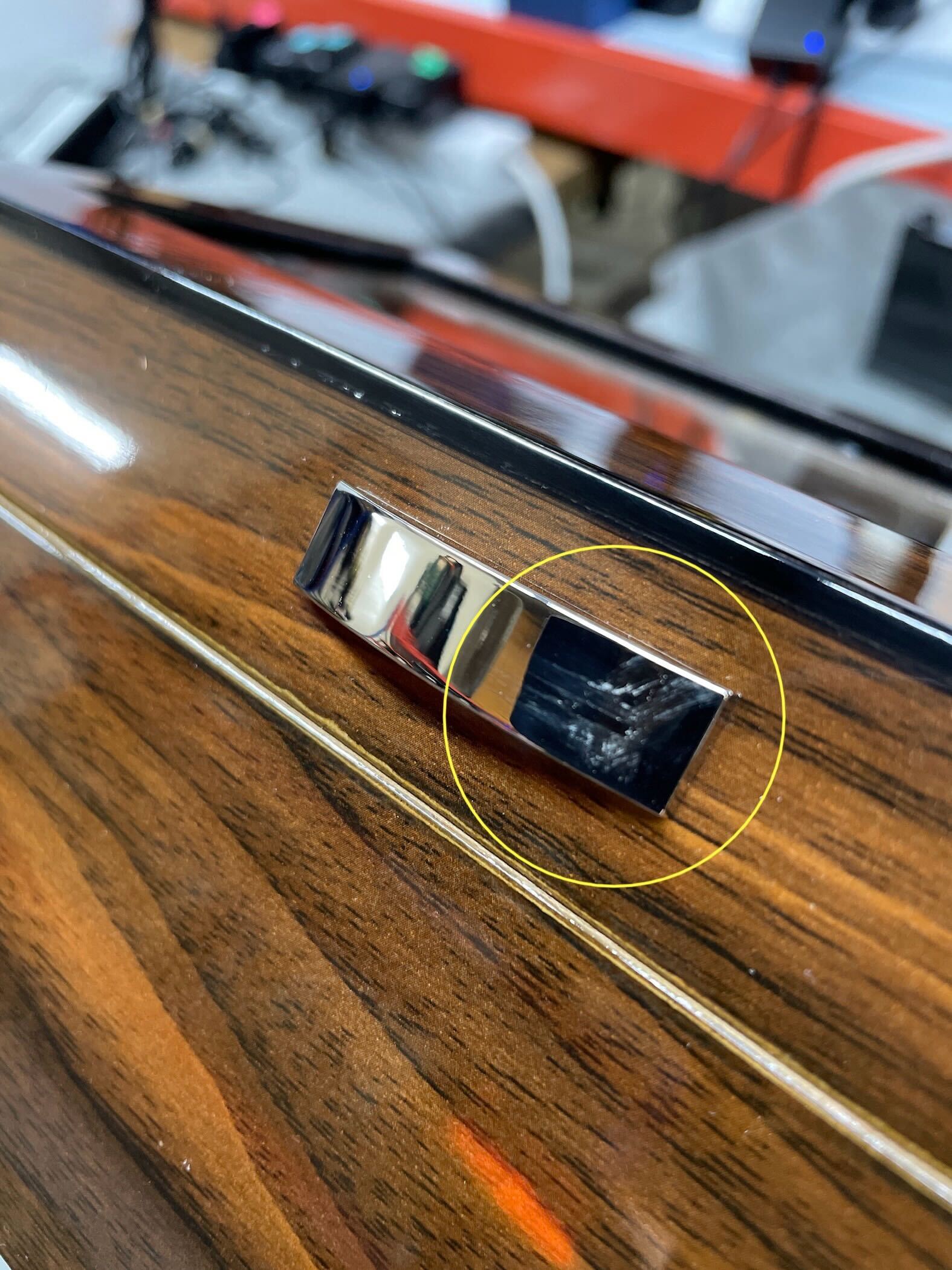 Seconds - 50 CT Walnut Cigar Humidor Wooden Cabinet for Cigars