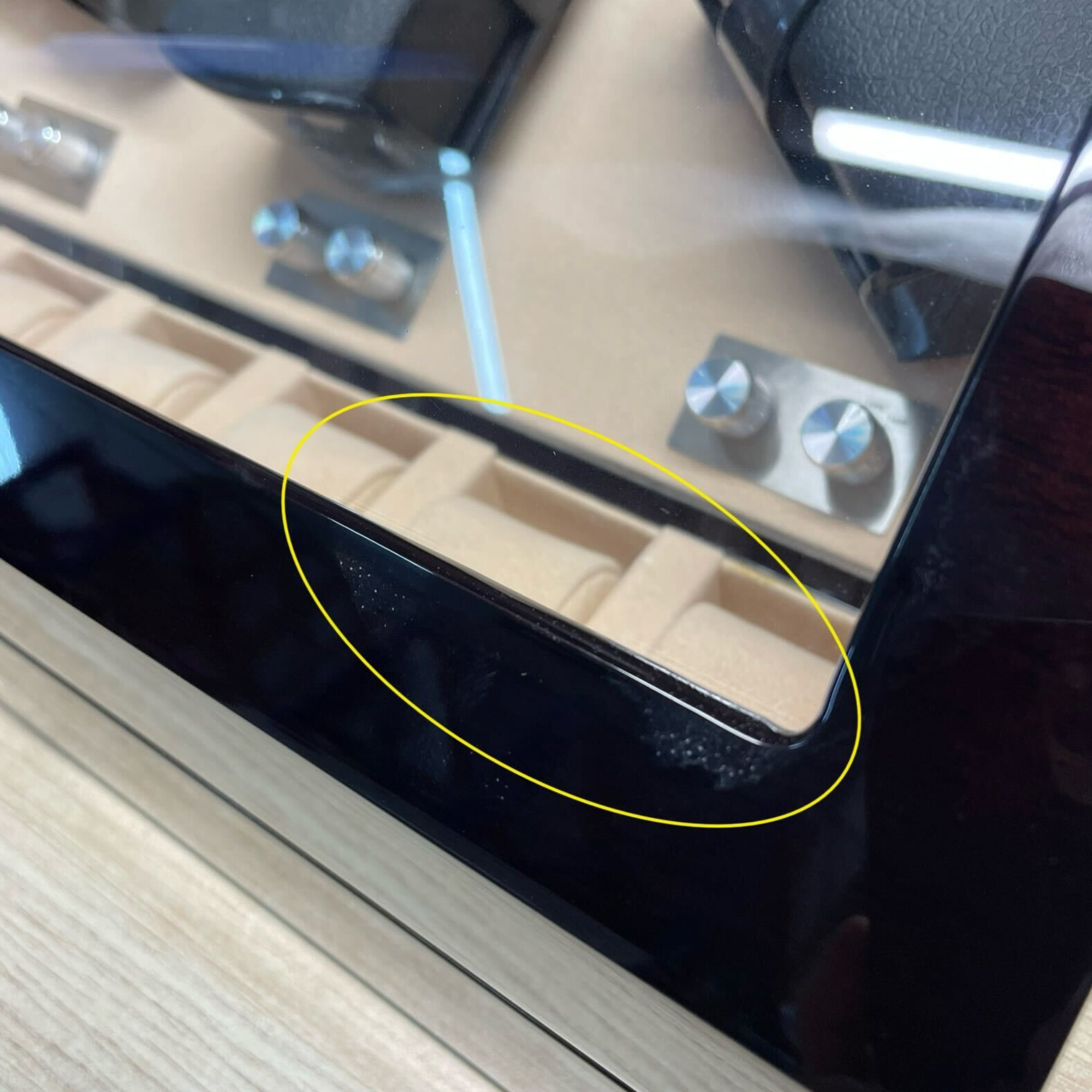 Seconds - Avoca Watch Winder Box 6 + 6 Watches in Mahogany (G)