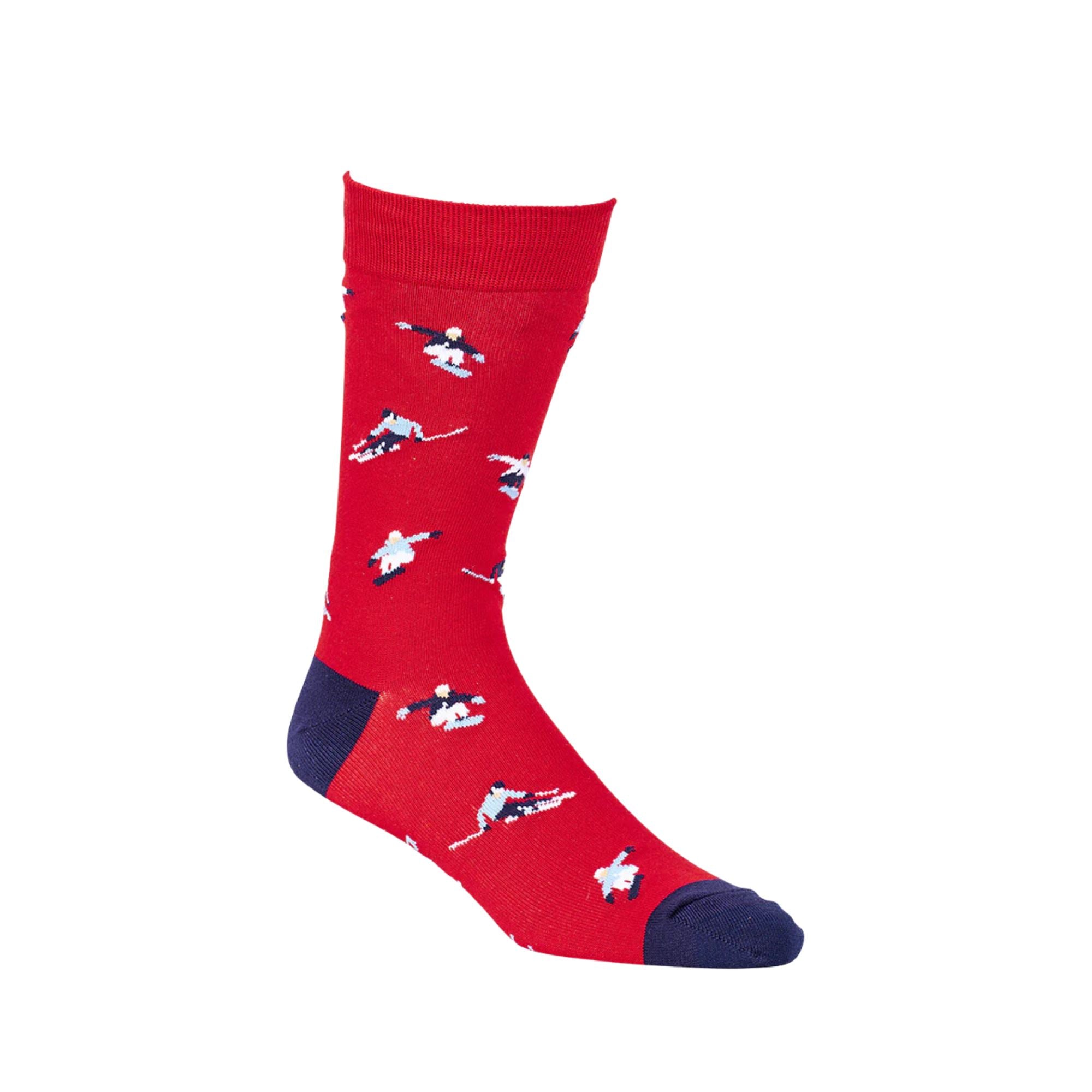 Mens Snow Bamboo Sock Socks Bamboozld