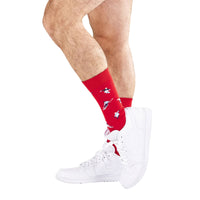 Mens Snow Bamboo Sock Socks Bamboozld