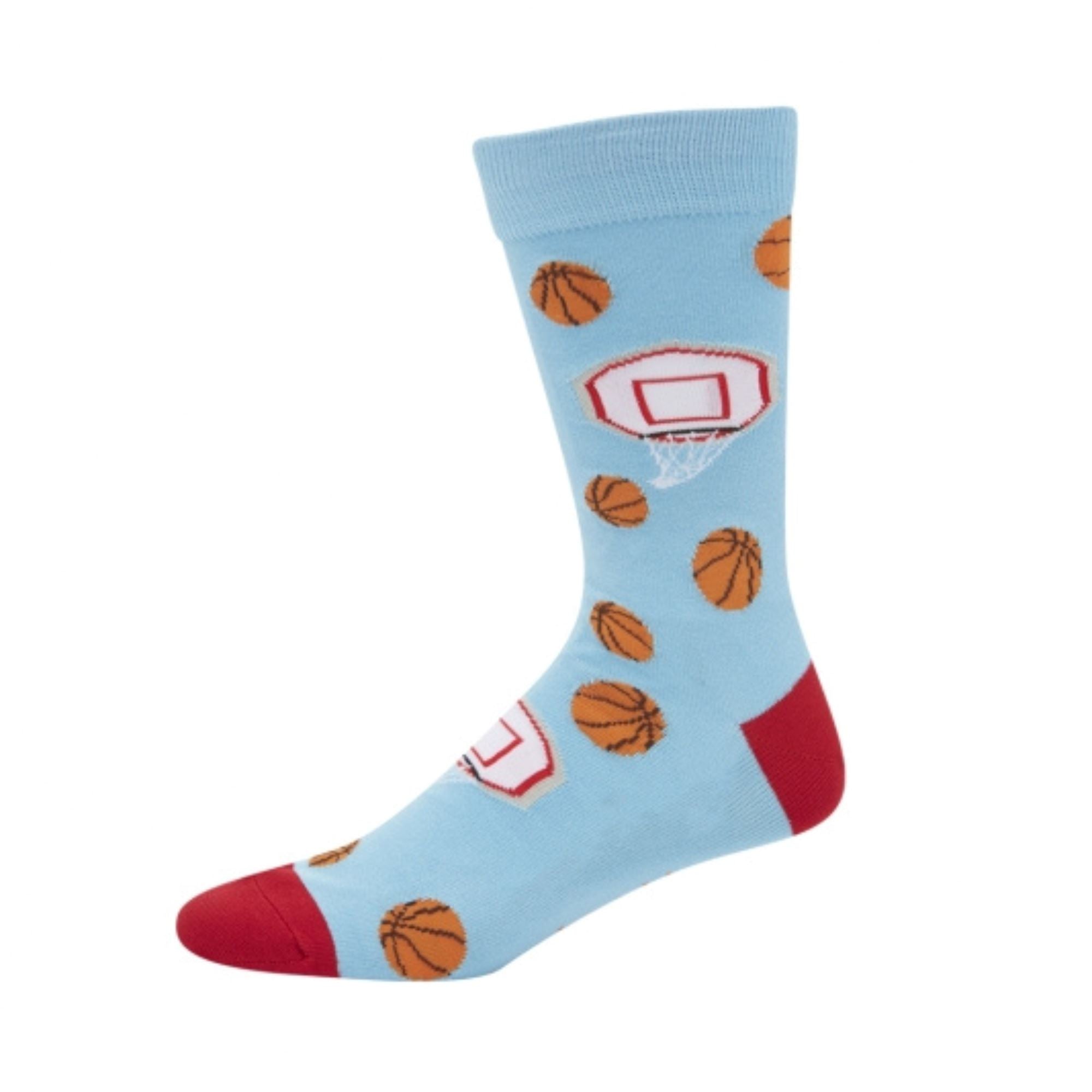 Men's Hoops Bamboo Sock Socks Bamboozld