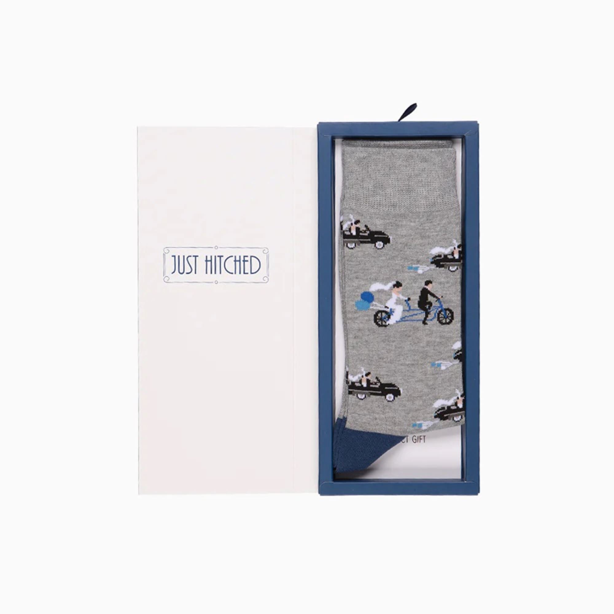 Mens Just Hitched Sock with Card Socks Bamboozld