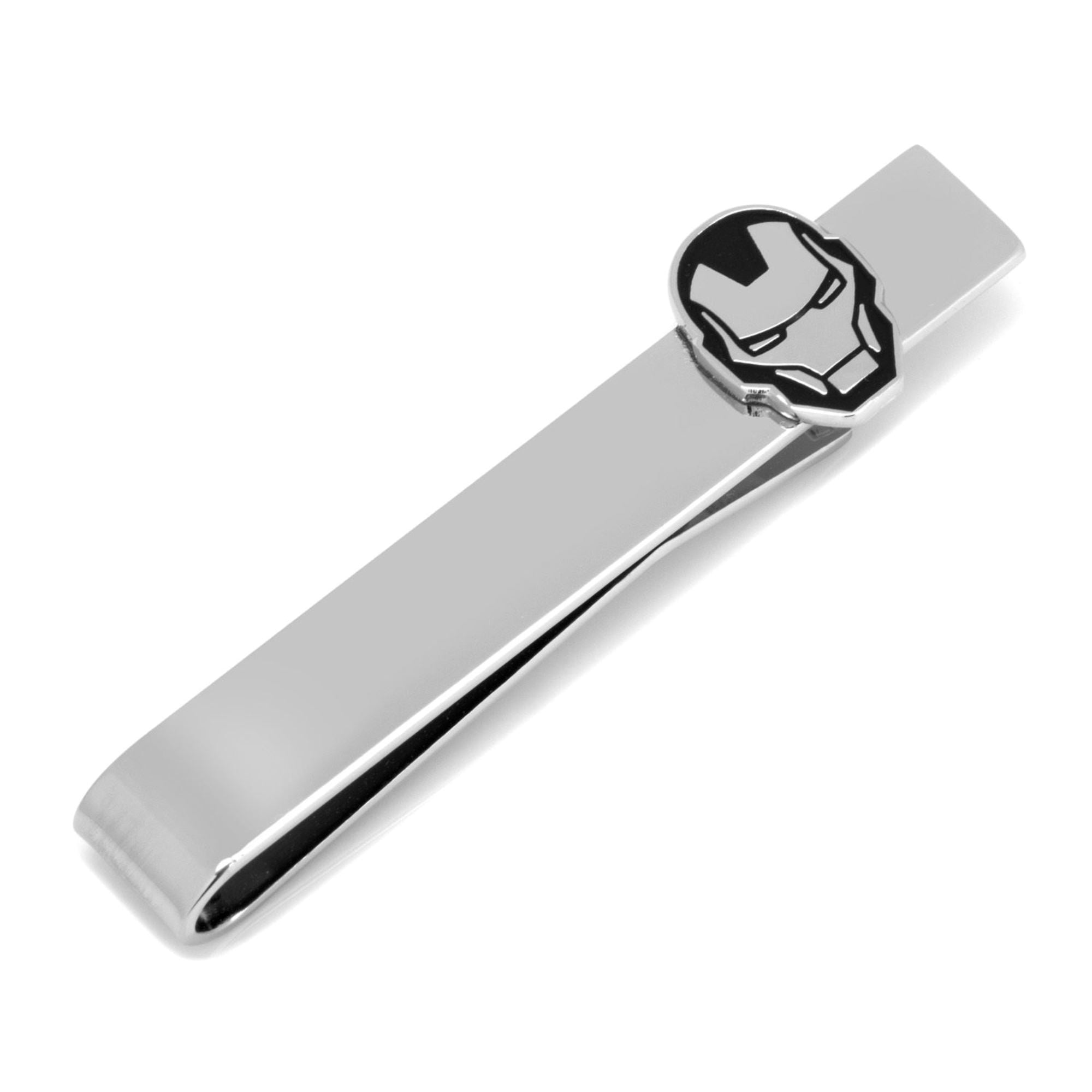 Iron Man Silver Tie Bar Tie Bars Marvel Comics