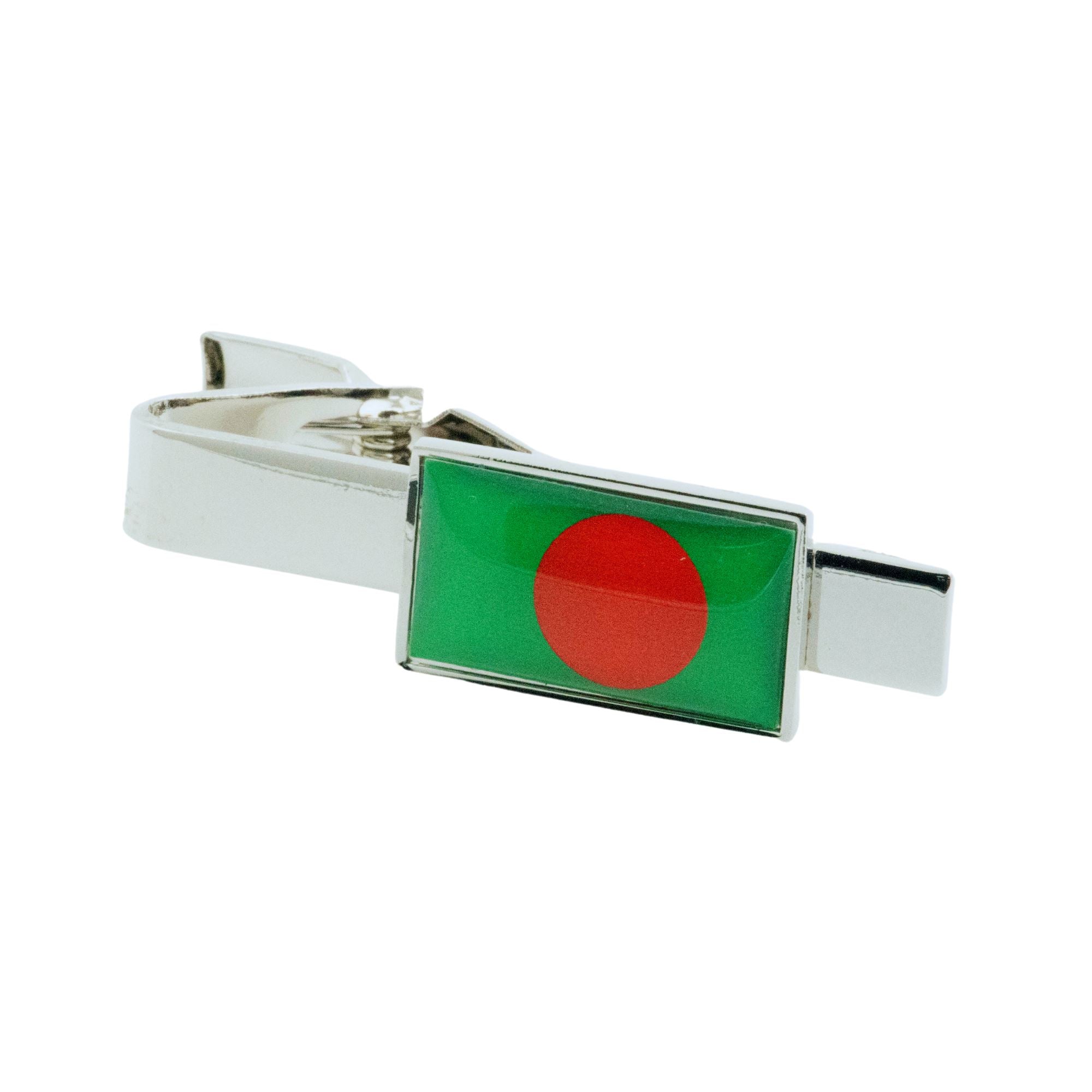 Flag of Bangladesh Tie Clip Tie Clips Clinks