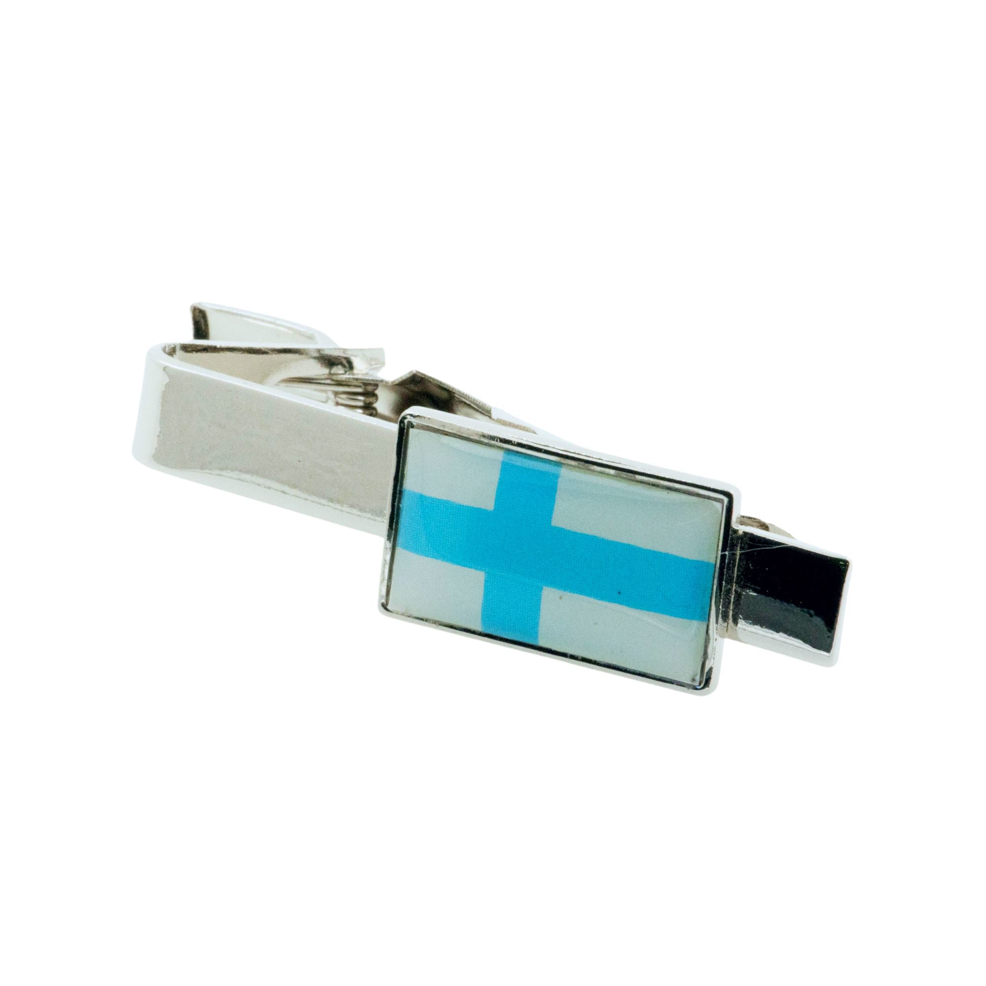 Flag of Finland Tie Clip Tie Clips Clinks