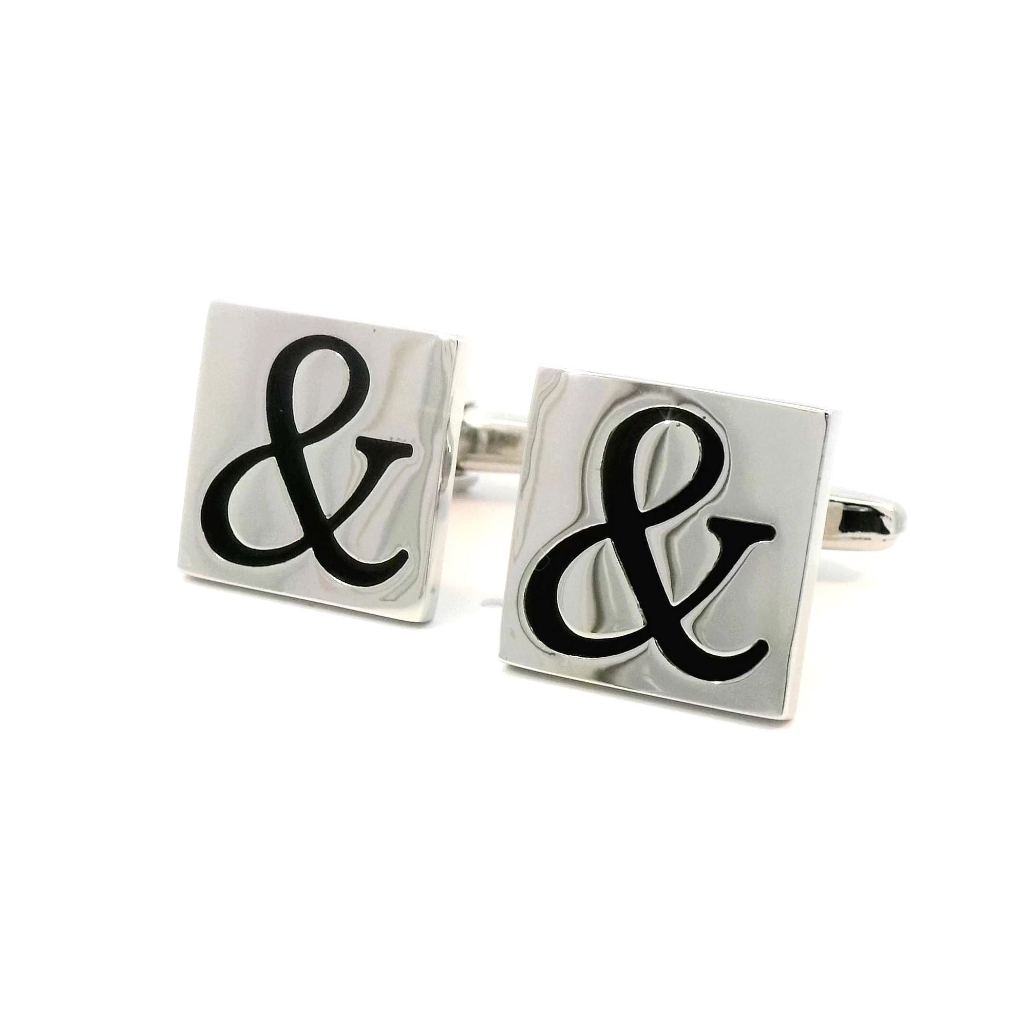 Ampersand Cufflinks Novelty Cufflinks Clinks Australia Ampersand Cufflinks