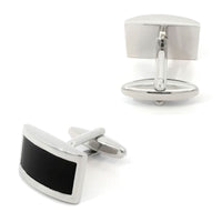 Black Domed Design Cufflinks Classic & Modern Cufflinks Clinks Australia