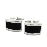 Black Domed Design Cufflinks Classic & Modern Cufflinks Clinks Australia