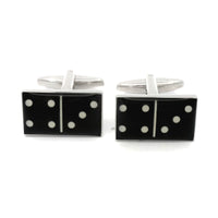 Black Dominoes Cufflinks Novelty Cufflinks Clinks Australia