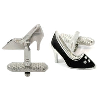Black Shoe Cufflinks Novelty Cufflinks Clinks Australia