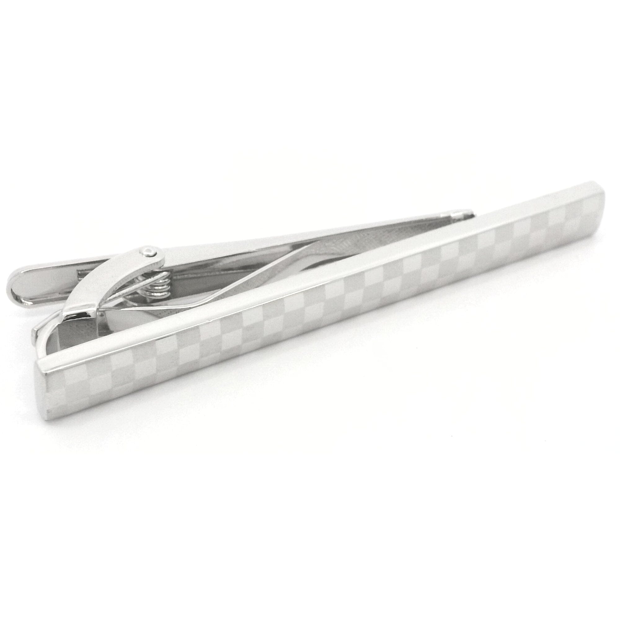 Checkerboard Tie Clip Tie Clips Clinks