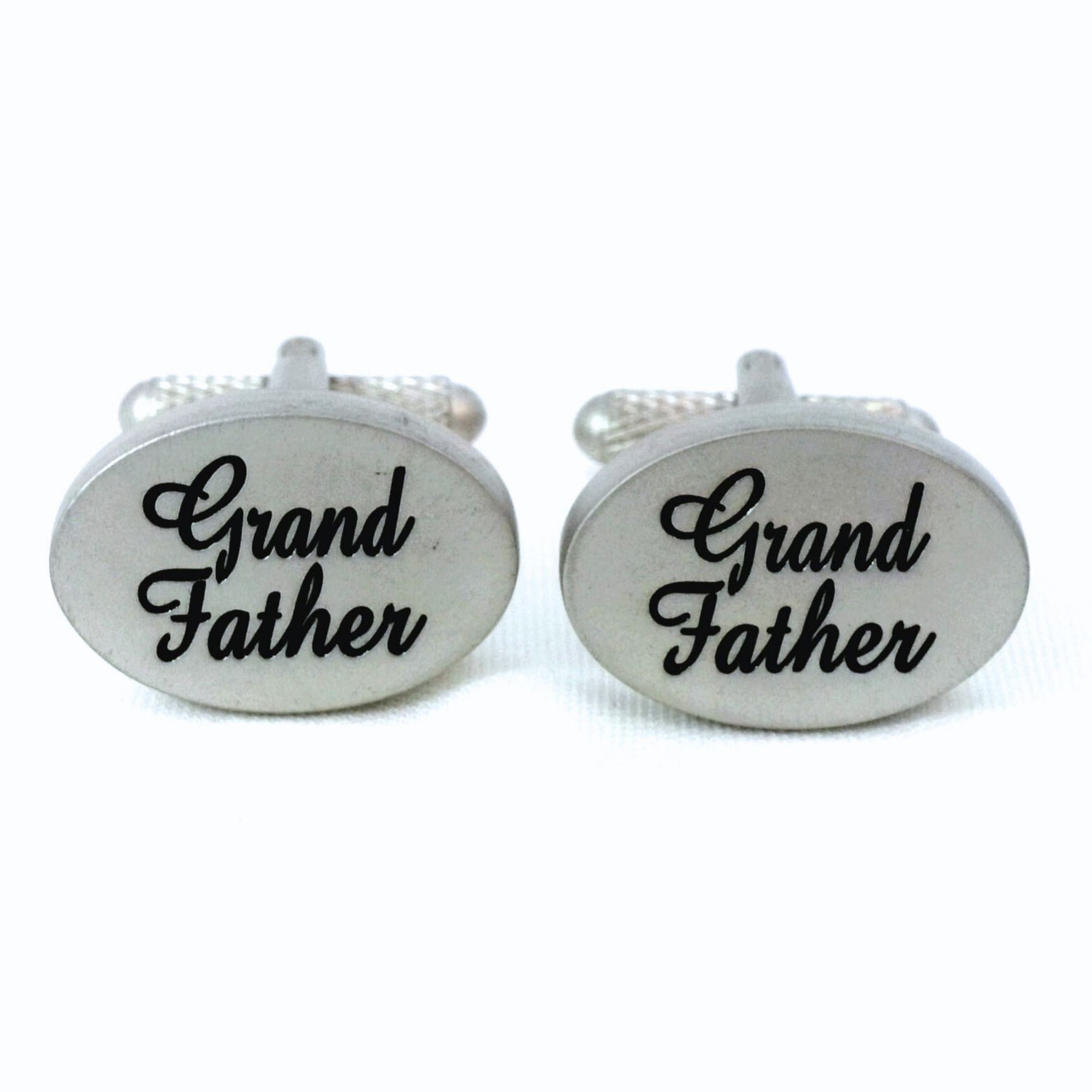Grand Father Script Cufflinks