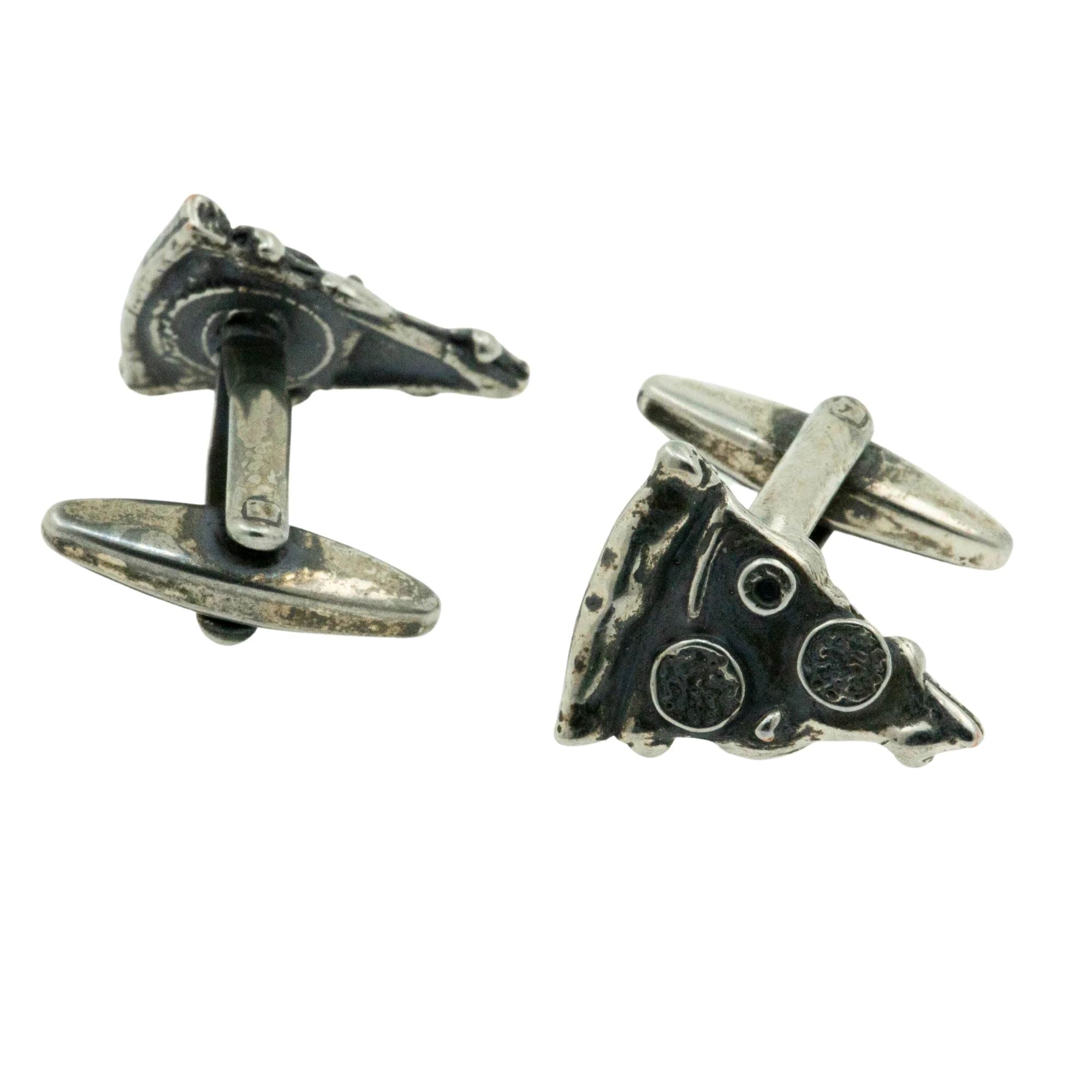 Slice of Pizza Cufflinks Novelty Cufflinks Clinks Australia