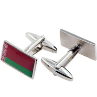 Flag of Belarus Cufflinks Novelty Cufflinks Clinks
