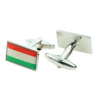 Flag of Hungary Cufflinks Novelty Cufflinks Clinks