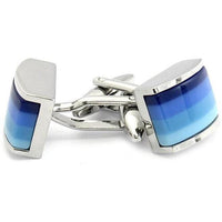 Skyline Blue Cufflinks Classic & Modern Cufflinks Clinks Australia Skyline Blue Cufflinks