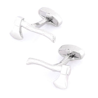 Silver Axe Cufflinks Novelty Cufflinks Clinks Australia