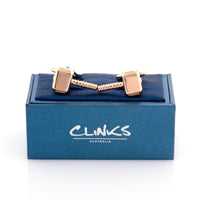 Thor Style Hammer Cufflinks Rose Gold Novelty Cufflinks Clinks Australia