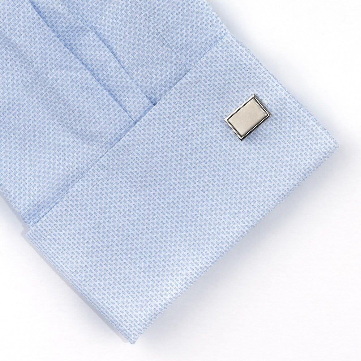Plain Engravable Rectangle Cufflinks Classic & Modern Cufflinks Clinks Australia