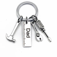 Dad Hammer Wrench Screwdriver Keyring Accessories Clinks Australia