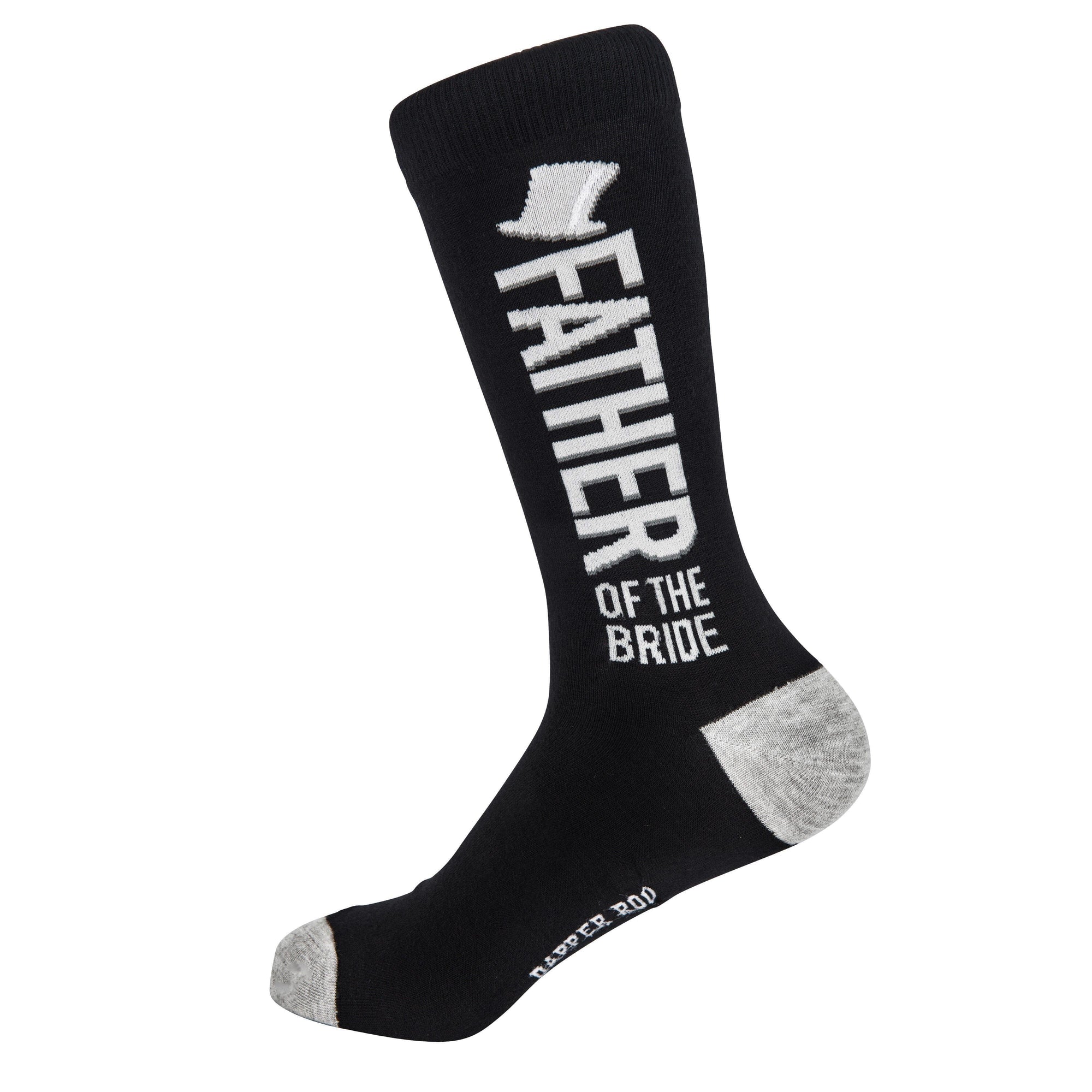 Father of the Bride Wedding Party Bamboo Socks by Dapper Roo Socks Dapper Roo