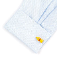 AZ Original Mustard Cufflinks Novelty Cufflinks Clinks Australia