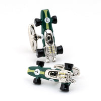 Green Lotus Racing Car Cufflinks Type 49 1967 Novelty Cufflinks Clinks Australia