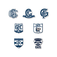 Geelong Cats AFL Pin Set Lapel Pin Clinks Default
