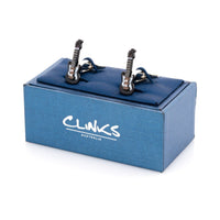 Black Electric Guitar Cufflinks Novelty Cufflinks Clinks Australia