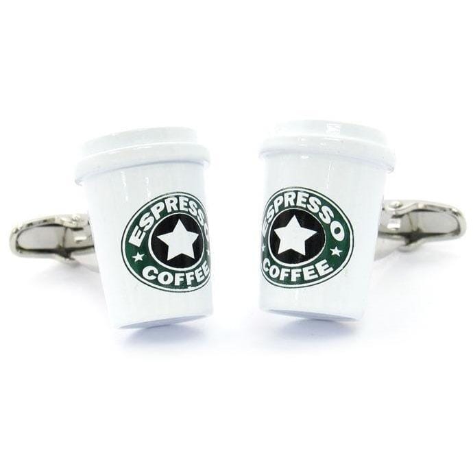Coffee Cup Cufflinks Novelty Cufflinks Clinks Australia Coffee Cup Cufflinks
