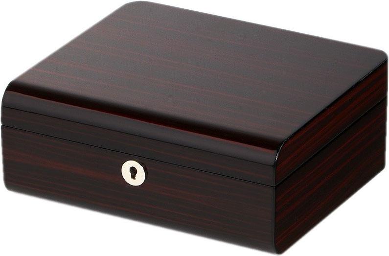 Ebony Wooden Watch Box for 6 Watches, Ebony, Wooden Watch Box, Storage Boxes, Wooden Watch Storage Box, Watch Boxes, CB5075, Clinks, Clinks Australia, Cuffed