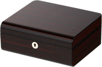 Ebony Wooden Watch Box for 6 Watches, Ebony, Wooden Watch Box, Storage Boxes, Wooden Watch Storage Box, Watch Boxes, CB5075, Clinks, Clinks Australia, Cuffed